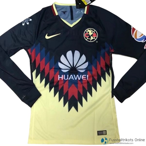 Club América Trikot Heim ML 2017-18 Fussballtrikots Günstig